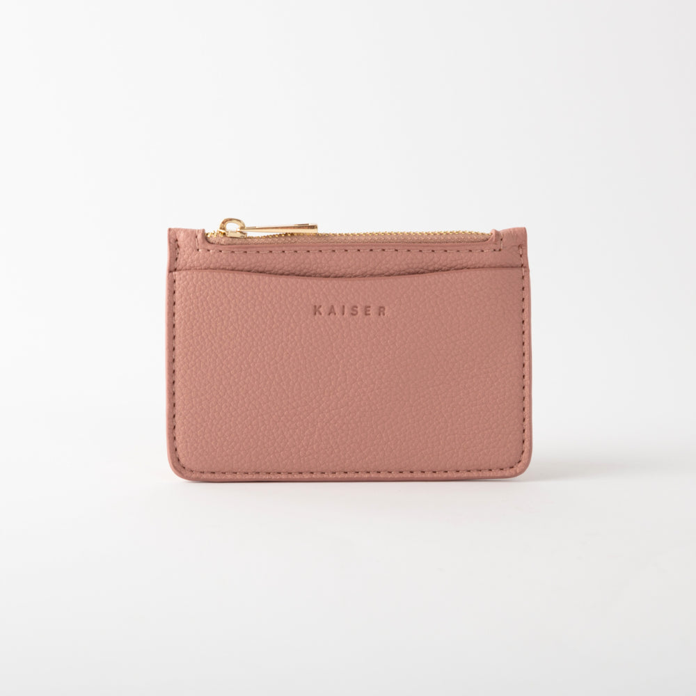 Golden Card Pouch - DUSTY ROSE
